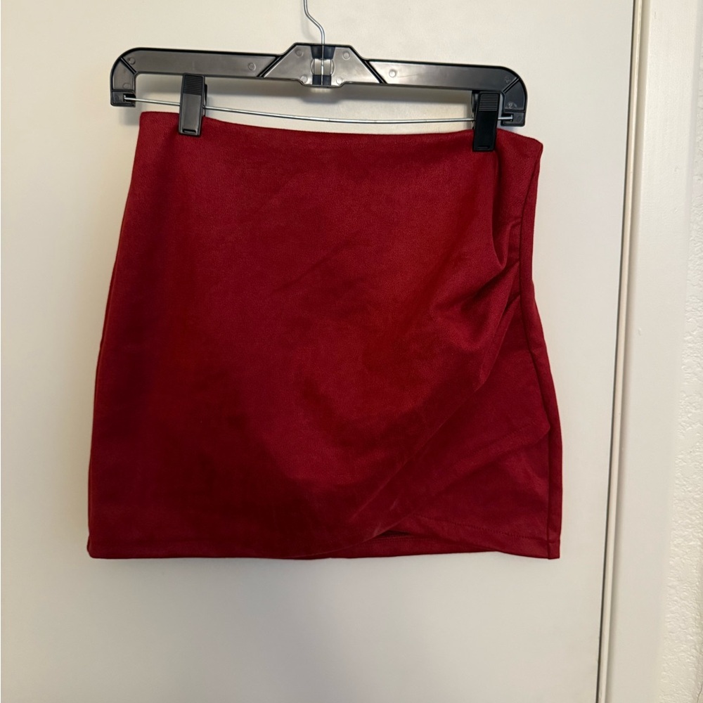 Elegant Red Skirt